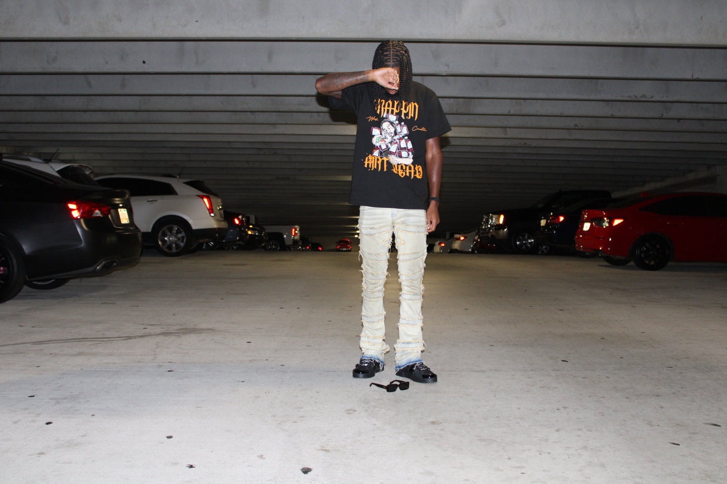 "Trappin Aint Dead" Oversized T-shirt