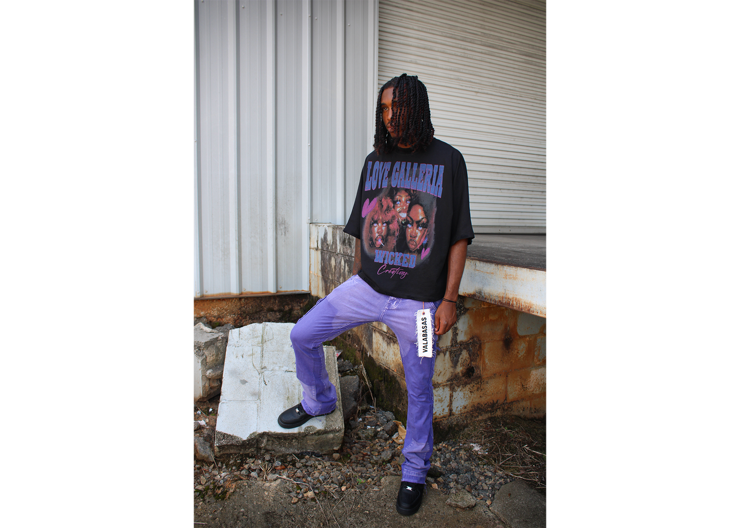 "Love Galleria" Boxy Tee