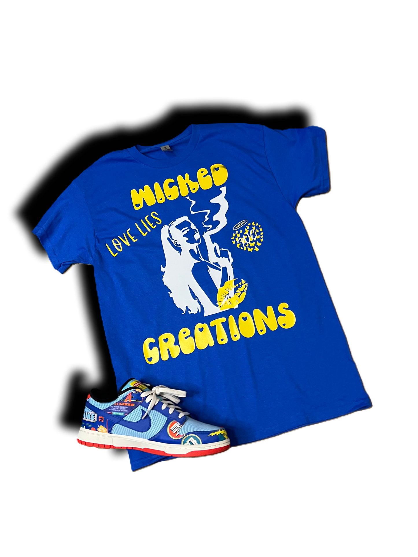 "WC" T-shirts (Blue)