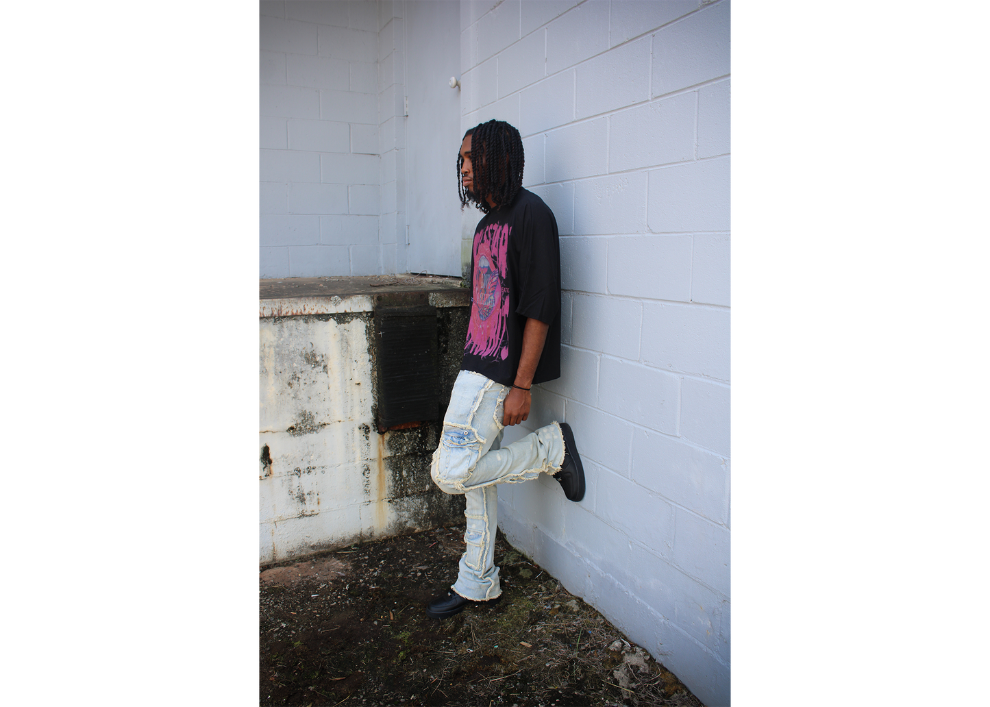 "Girls Start Bad Habits" Boxy Tee